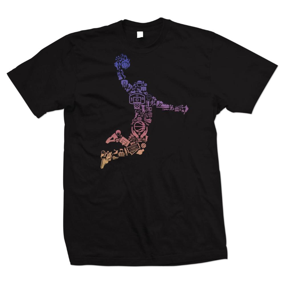 Basketball T Shirt - Slam Dunk T Shirt - Basketball Player T shirt - XS to 5XL S