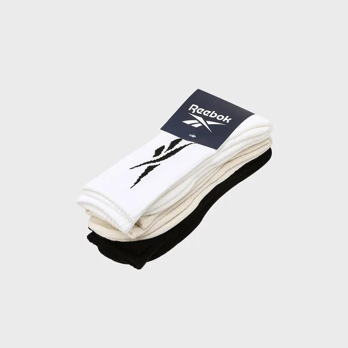 Vector Crew Socks 3-Pack - White/Cream/Black