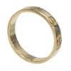 CARTIER Love Small Model Ring K18 yellow gold #5.4(US Size) 2.78g Women Used