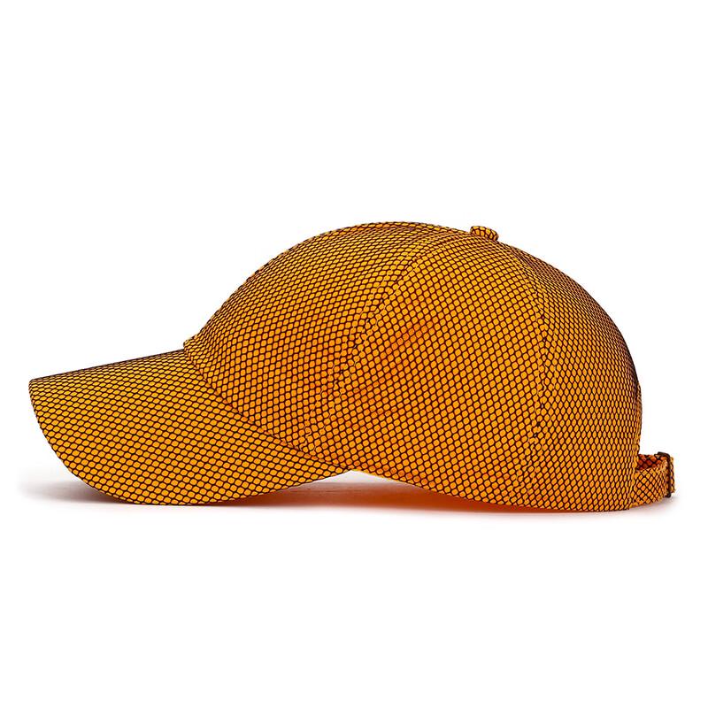 ZHENYUEQI Solid Color Summer Mesh Baseball Cap