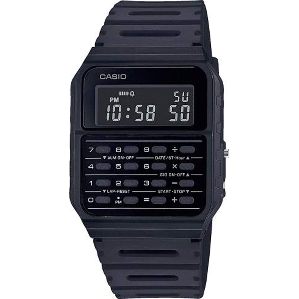 Casio Standard Calculator Watch CA-53WF-1B Digital Display Water Resistant Black