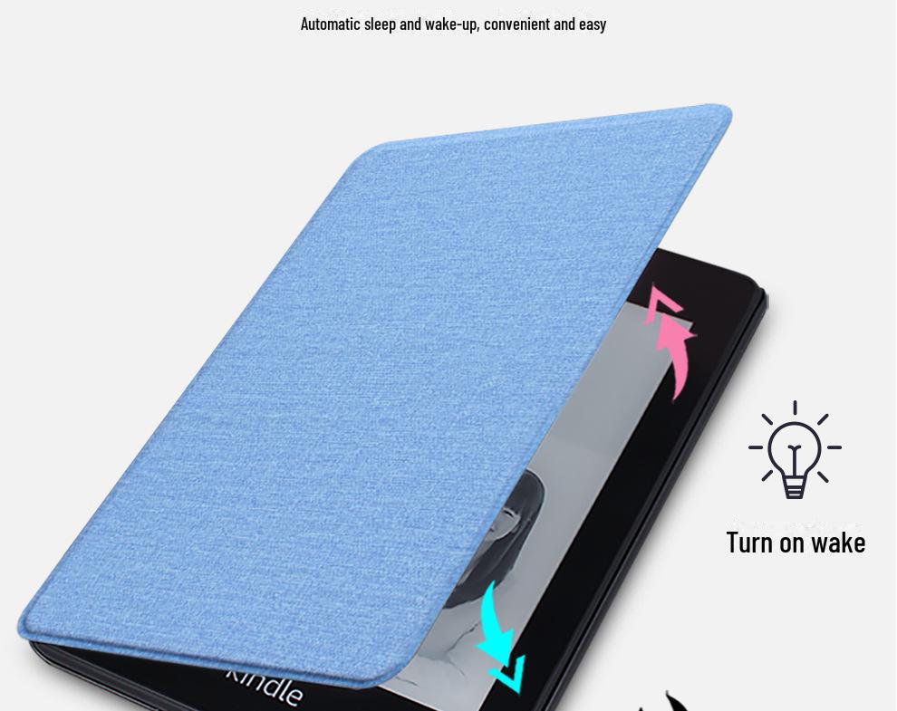 2024 Patterned Leather Handheld Cover for 7-Inch Kindle Paperwhite 12th Gen