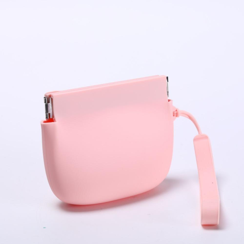 1PC Portable Silicone Coin Purse Earphone Bag Headphone Organizer Mini Sundry Cosmetic Bag Female Lipstick Change Storage Bag