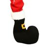 Christmas Chair Feet Cover For Holiday Party Home Decoration, Furniture Socks, Christmas Furniture Decoration,  Soft Flannel Chair Leg Socks, 4Pcs