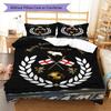 Derby County Bedding Quilt Set Quilt Cover Pillowcase Home Decoration Birthday Gift (1 * Duvet Cover + 2 * Pillowcase, Without Core)