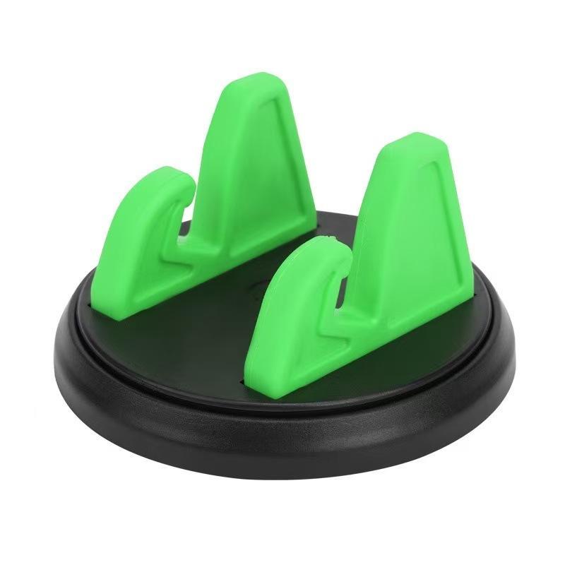 Car Phone Holder Rotating Base Car Desktop Dashboard Phone 360 Degree Center Console Stand For Daily Hands Free Use