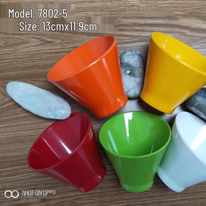 Commercial Melamine Square Serving Dish Set (10-Pack)