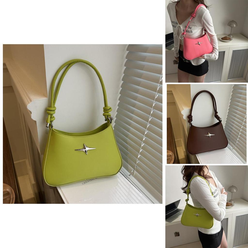 Popular Casual Shoulder Bag Stylish Small Bag Street Trend Spring 2024 Personalized Square Bag