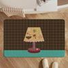 Bathroom absorbent diatom mud toilet  doormat toilet toilet floor mat toilet carpet