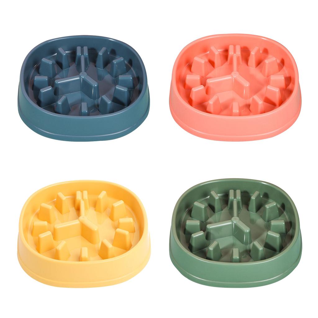 Dog Slow Feeder Bowl Interactive Fun Shape Bowls Bloat Stop Dog Bowls Durable Preventing Choking for Medium Small Dogs