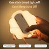 LED Night Lights Cute Sheep Panda Silicone Lamp USB Rechargeable Timing Bedside Room Decor Kids Baby Nightlight Birthday Gift