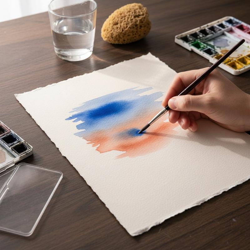 10 Sheets Watercolor Painting Paper A4/A5/A6 Watercolor Paper Sketchbook Rough Edge Water Color Paper Postcard