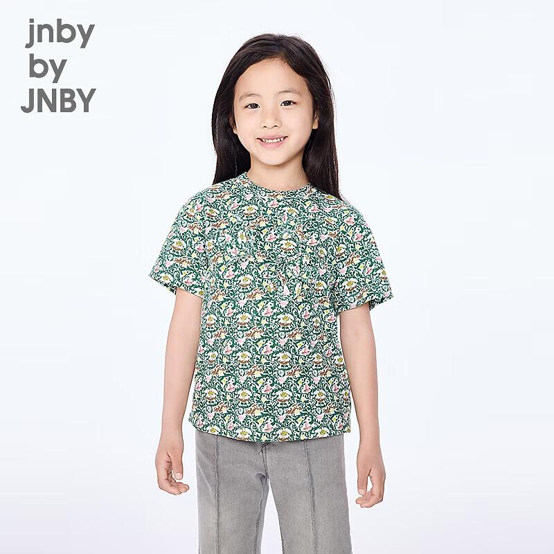 JNBY Girls Autumn Short Sleeve T-Shirt 140