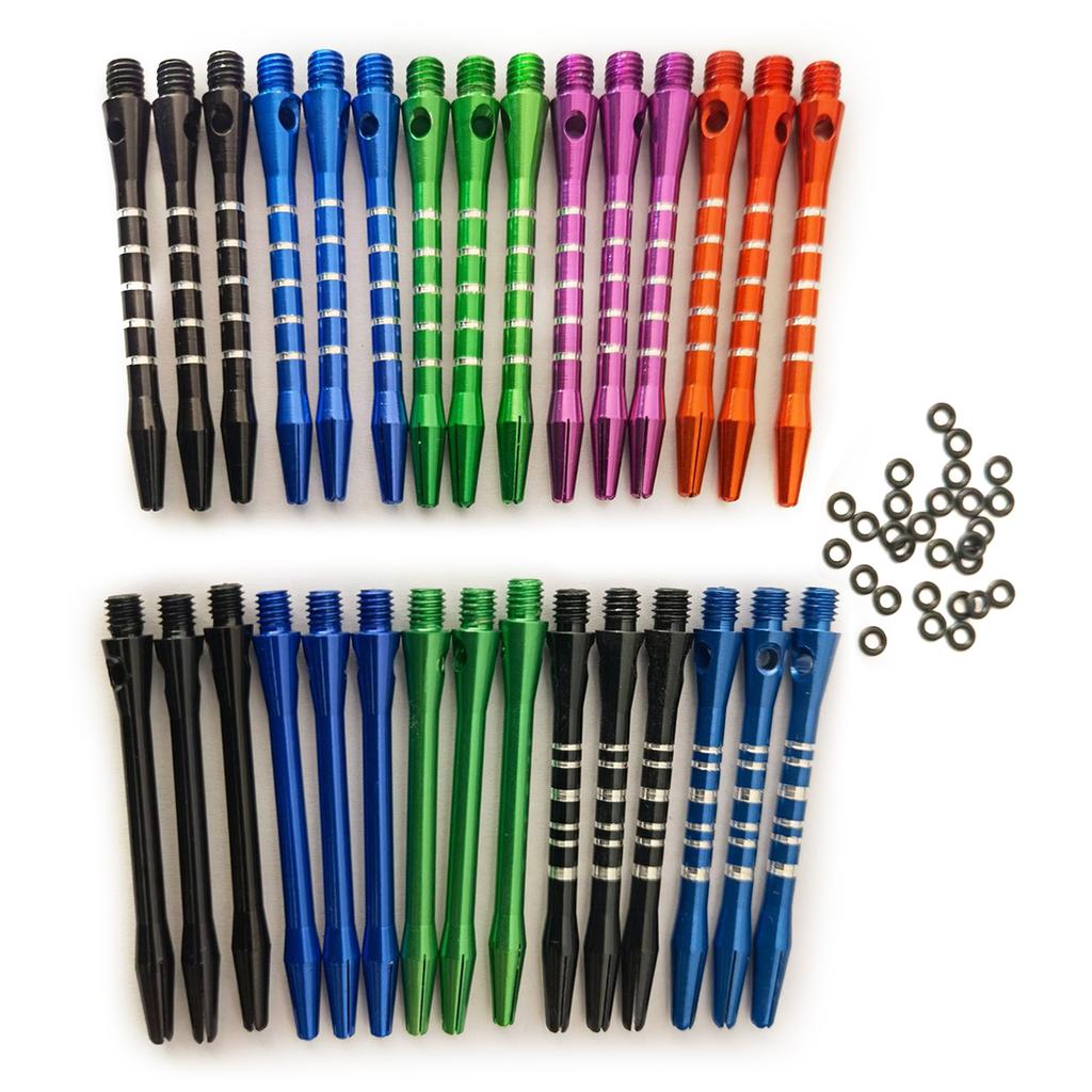 Aluminum Alloy Dart Shafts Nonslip Metal Dart Stems Durable 2BA Thread Throwing Fitting Dart Accessories Easy To Grip