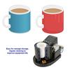 Pneumatic Auto Mug Transfer Sublimation Heat Press Machine ST‑110 Black