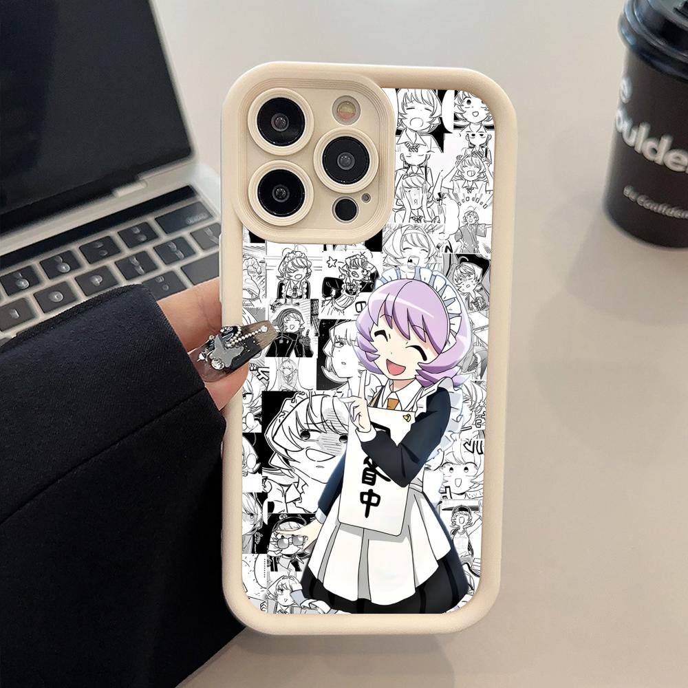 Anime Najimi Osana Mobile Phone Case for iPhone 17 16 15 14 13 12 11 Air Pro Max Plus Thicken TPU Colorful Cover Luxury Pretty