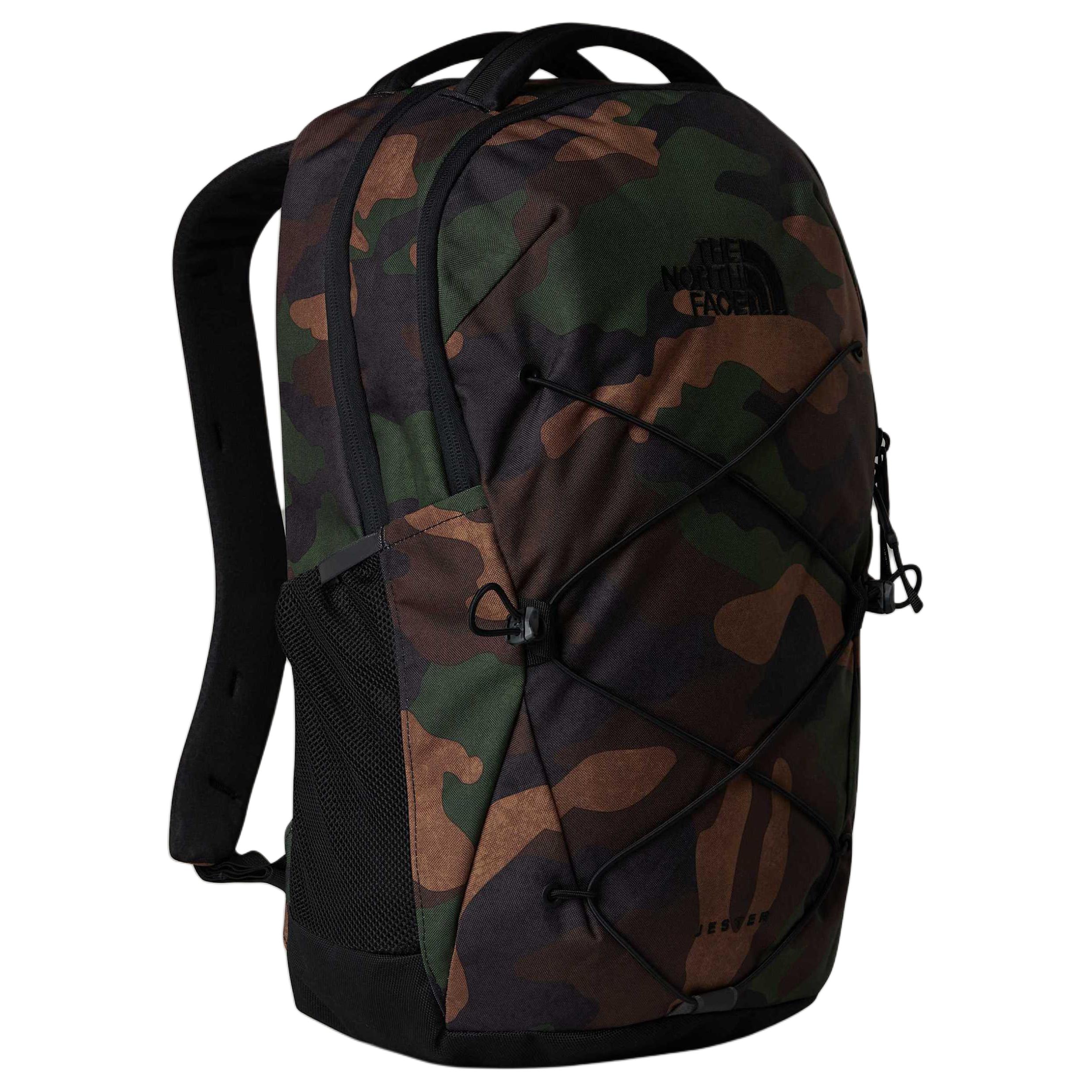 The North Face Jester 28L Brand Logo Camouflage Print Polyester Backpack Unisex Backpack NF0A3VXF-KAH Multicolor