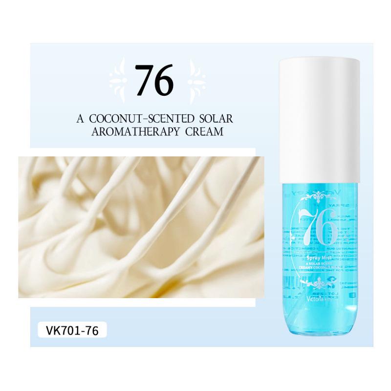Alcohol-Free 90ML Women's Body & Hair Fragrance Mist - Long-Lasting Scent