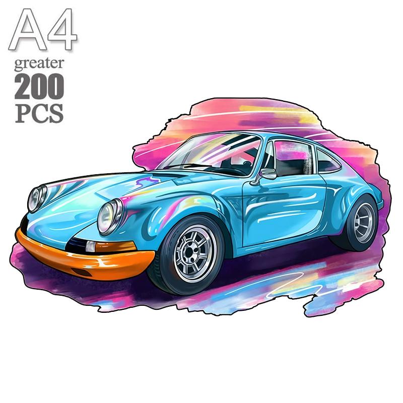 Non-Toxic Owl Wooden Animal Puzzle Diy Crafts Brain Trainer Puzzles Game For Kids Adult Educational Wood Toy Gift Medium Difficulty Jigsaw