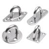 304 Stainless Steel Ceiling Hook Set - U-shaped Load-bearing Hang & Lift Hook for Fans, Sandbags, Lamps & Pendants