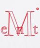 MUCENT Blazanne Red Logo Crop Short Sleeve Tee (2 Colors)