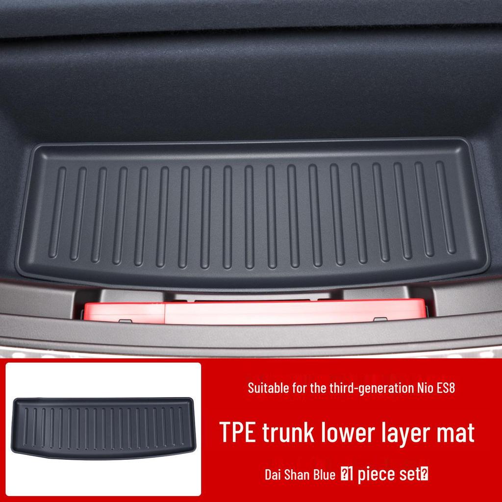 Nio ES8 TPE Floor Mats & Trunk Mat Set: Full Coverage Car Interior Accessories for 26 Models