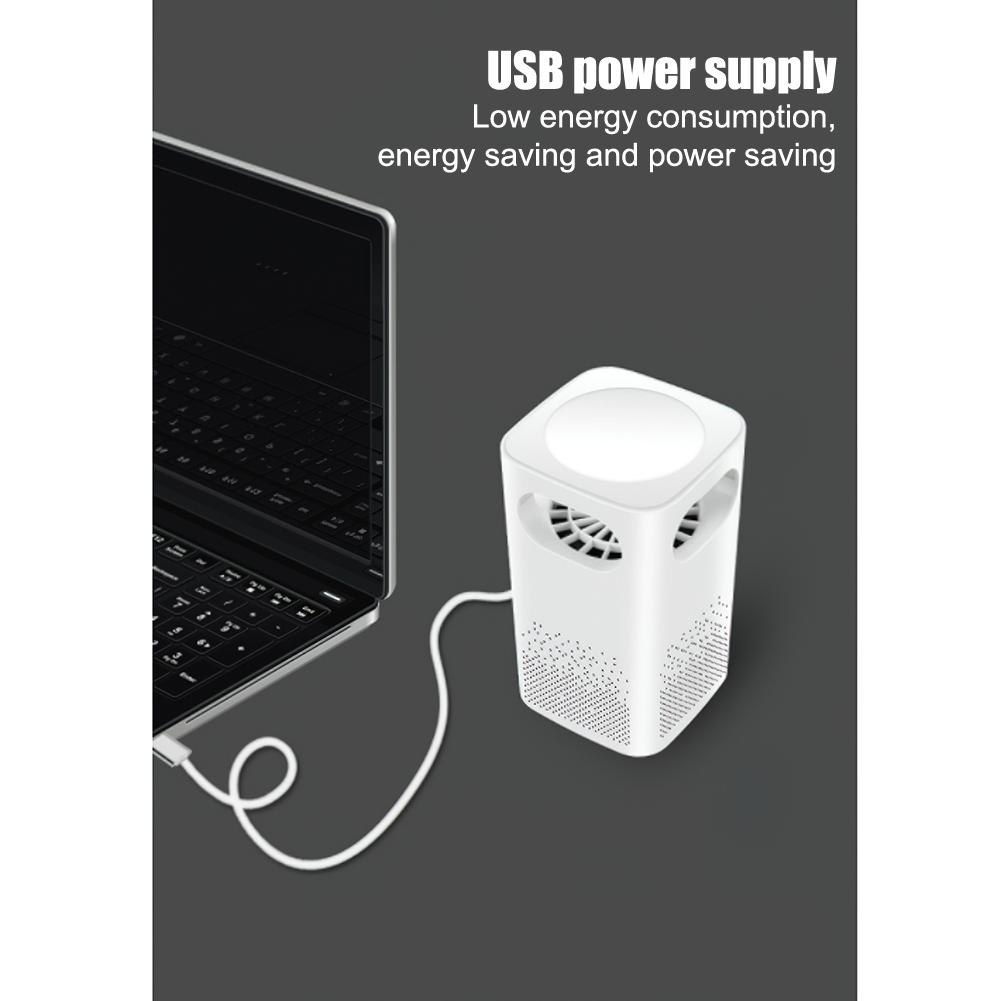 USB-Photokatalysator-Lampe Haushalts-Innenbereich Großer Saugmotor Elektrischer Schlag Fliegenvernichter