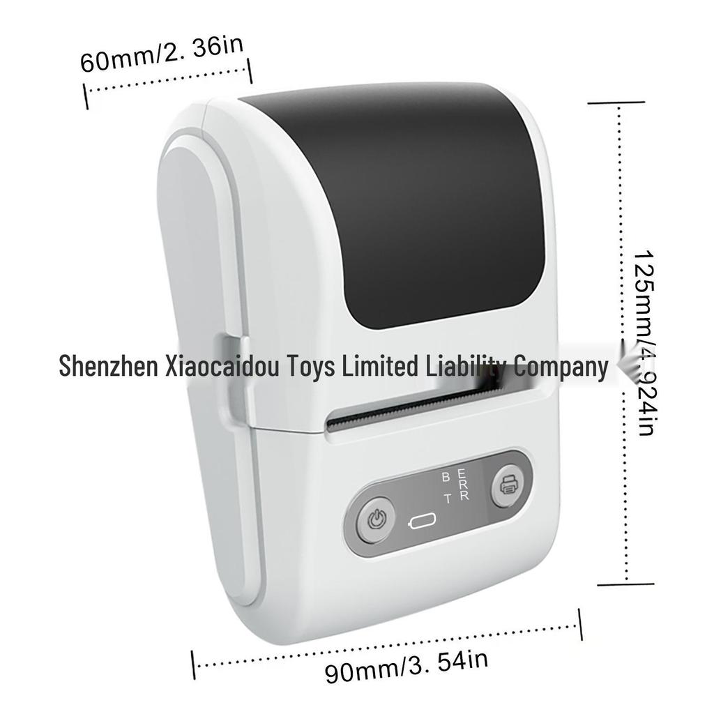 Portable Handheld Bluetooth Thermal Label Printer