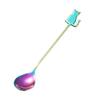 Cute Cat Shaped Stainless Steel Coffee Spoon Stirring Spoon Suitable for Dessert Snack Ice Cream Teaspoon Kitchen Tableware 2025
