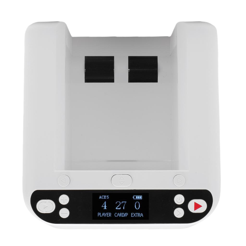 Automatic Card Dealer Machine Rechargeable Battery Operated Card Dealer Support 12 Players 360 180 Degree Deal for