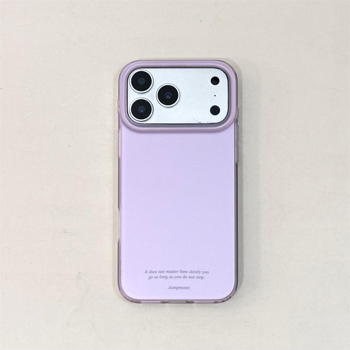 

iPhone 14/13 Pro Max Silver Double-Layer Drop-Proof Case 14