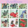 Dinosaurier 3D Papierpuzzle für Kinder