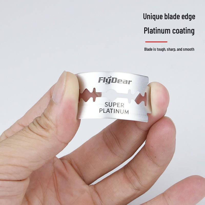 Xiruifeidi Stainless Steel Men's Classic Durable Shaving Razor Blade