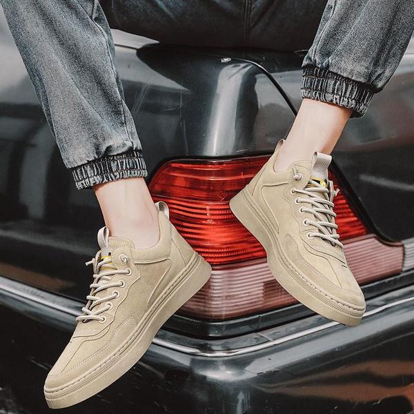 Scarpe da skateboard per il tempo libero da uomo Scarpe casual piatte comode antiscivolo da uomo
