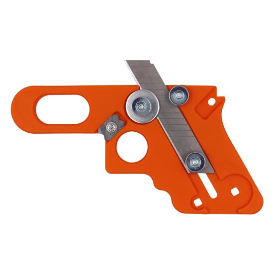 Kantenanleimschneider, Kantenschneider-Werkzeug mit kreisförmigem Kantenschaber, einfache Bedienung, multifunktionales Handtrimmwerkzeug für die Holzbearbeitung