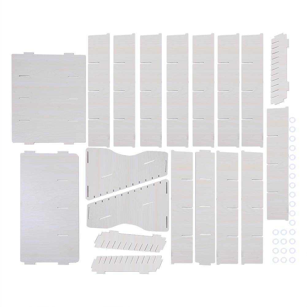 48 Cells Wooden Mobile Phone Management Storage Box Convenient Storing for Office Living Room