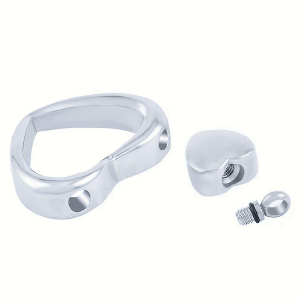 Exquisite Herzform Haustieraschebehälter Bewahren Sie Ihre kostbaren Erinnerungen für geliebte Menschen, die ein bleibendes Andenken benötigen