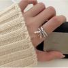 VENTFILLE 925 Sterling Silver Moon Tassel Opening Female Fashion Ins Ring Dropship Wholesale