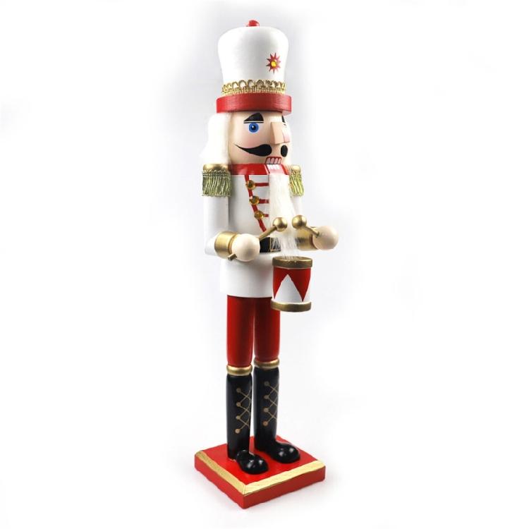 Christmas Nutcrackers Ornament Wood Nutcrackers Soldier Decorations for Christmas Figures Gift