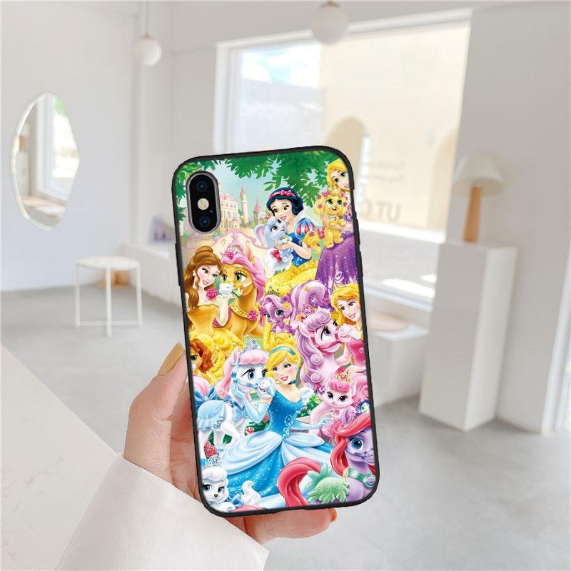 CJ42 Disney Princess Phone Case for Samsung Galaxy M06 M15 M16 M35 M55 M56 A36 A42 A50 A50S A51 A52 A32 A33 A05 A05S A06 A16 A20