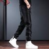 Trendy Brand Casual Pants Men's American Ruffian Handsome High-end Pants Autumn and Winter Leggings Sweatpants Anti-wrinkle Air Layer Sweatpants