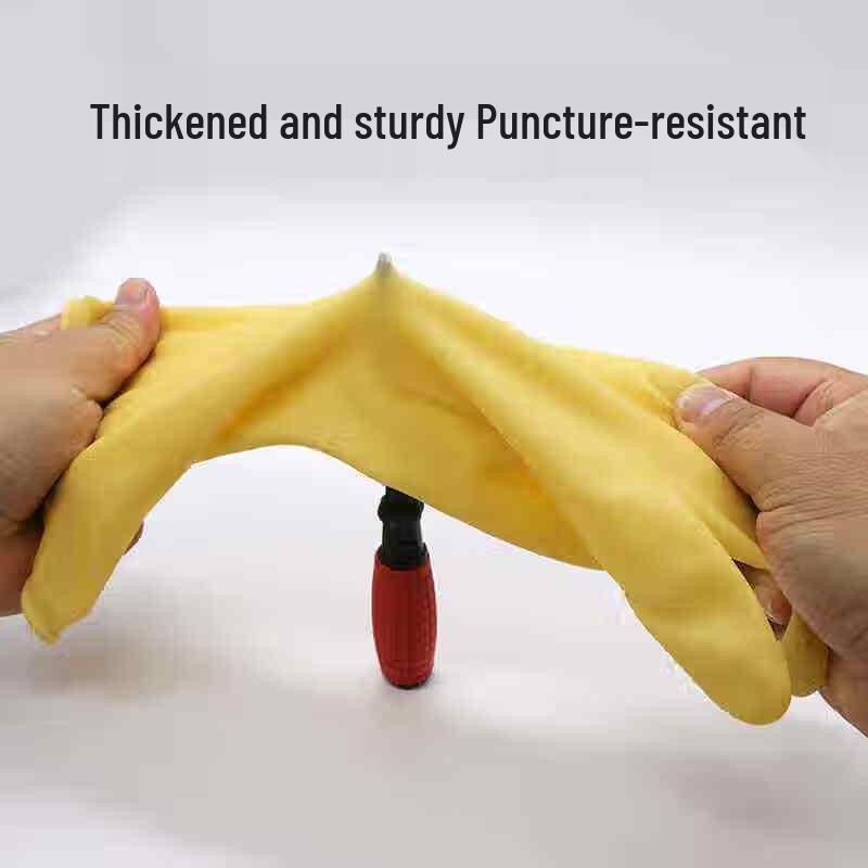 Tu Ying Kraftiga GummiLatexhandskar - 10 Par