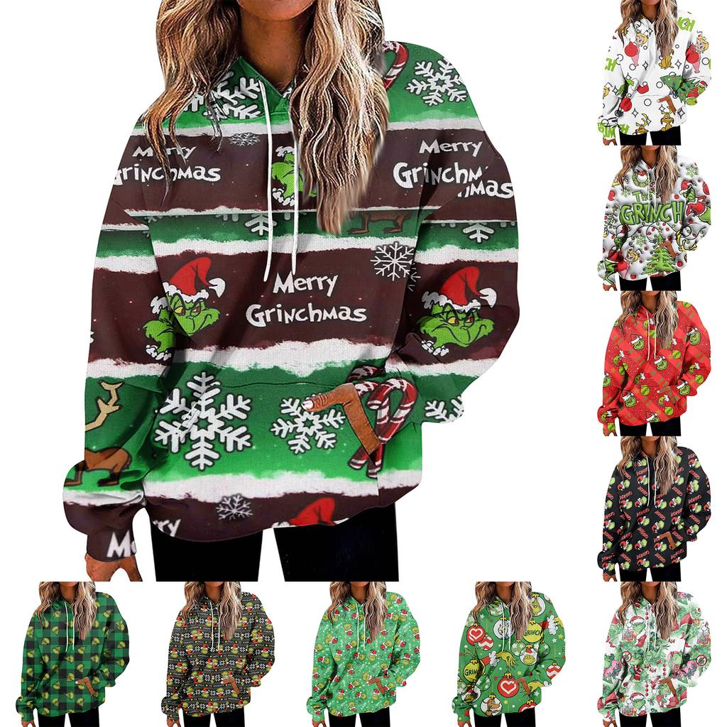 Women's Fashion Daily Versatile Casual Crewneck Sweatshirts Graphic Daily Long Sleeve Gradient Patchwork Printed Top Sweatshirts