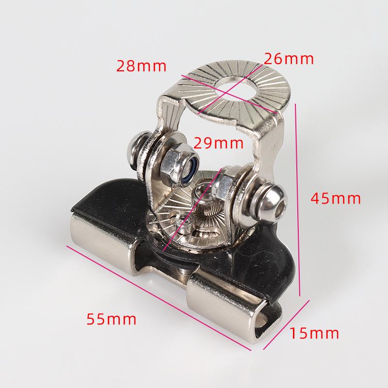 1/2Pcs LED Light Bar Mounting Bracket LED Work Light Clamp Holder Hood Fog Light Lamp Holder Off Road 4x4 Auto Accessories