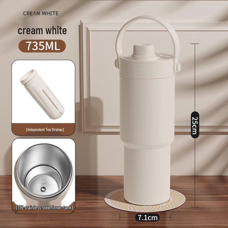 Xingu Portable Insulated Mug with Straw