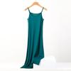 Women's Fashion Summer Spring Solid Color Print Sleeveless Suspenders Loose Waistline Casual Dresses