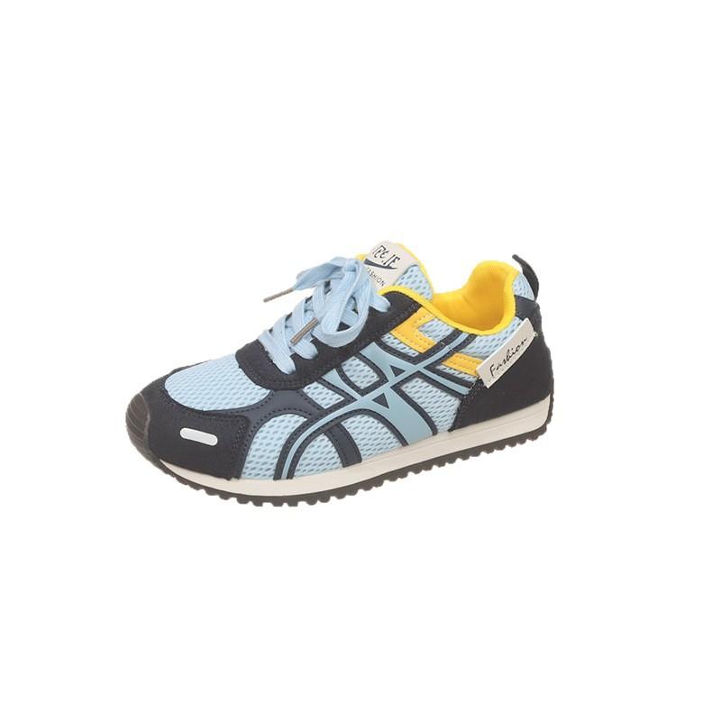 Versatile European Station platform platform German training shoes women's 2025 women's new retro color matching mesh breathable casual sports