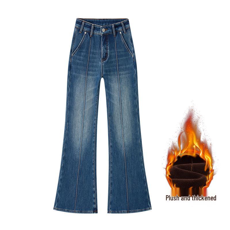 American Style Low-Rise Stretchy Slimming Flare Pants M (101-110 cm)