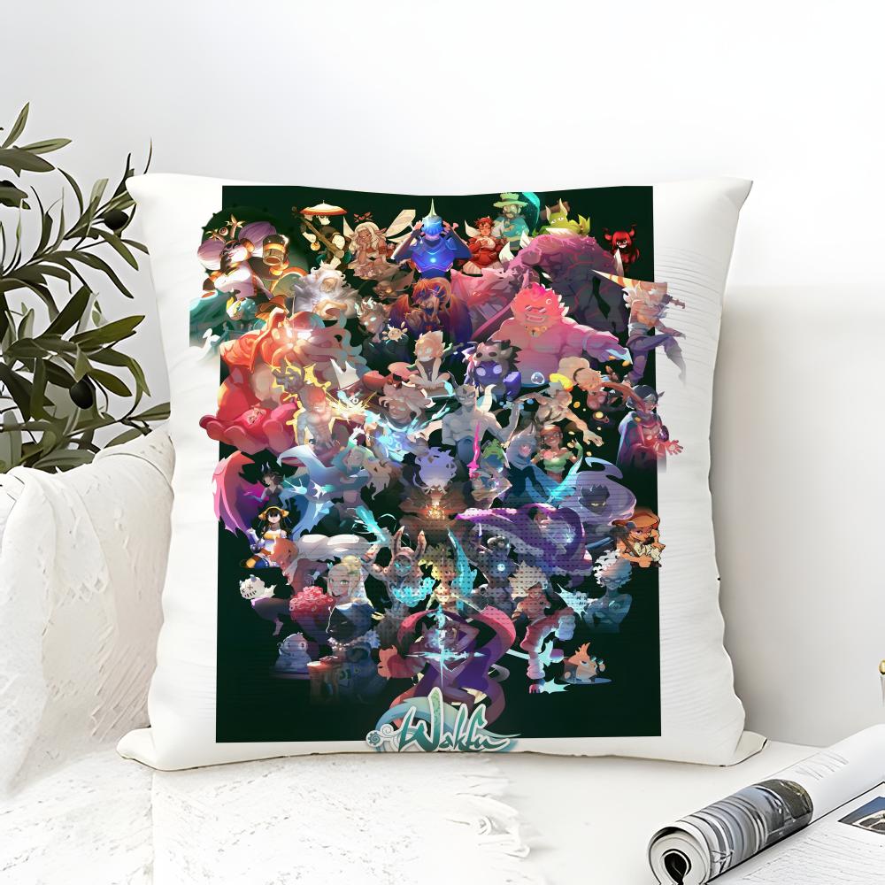 Internet Mmorpg Game W-Wakfu 2 Pillow Case Linen Pillow Case Sofa Home Decor Cushion Cover Cushion Cove