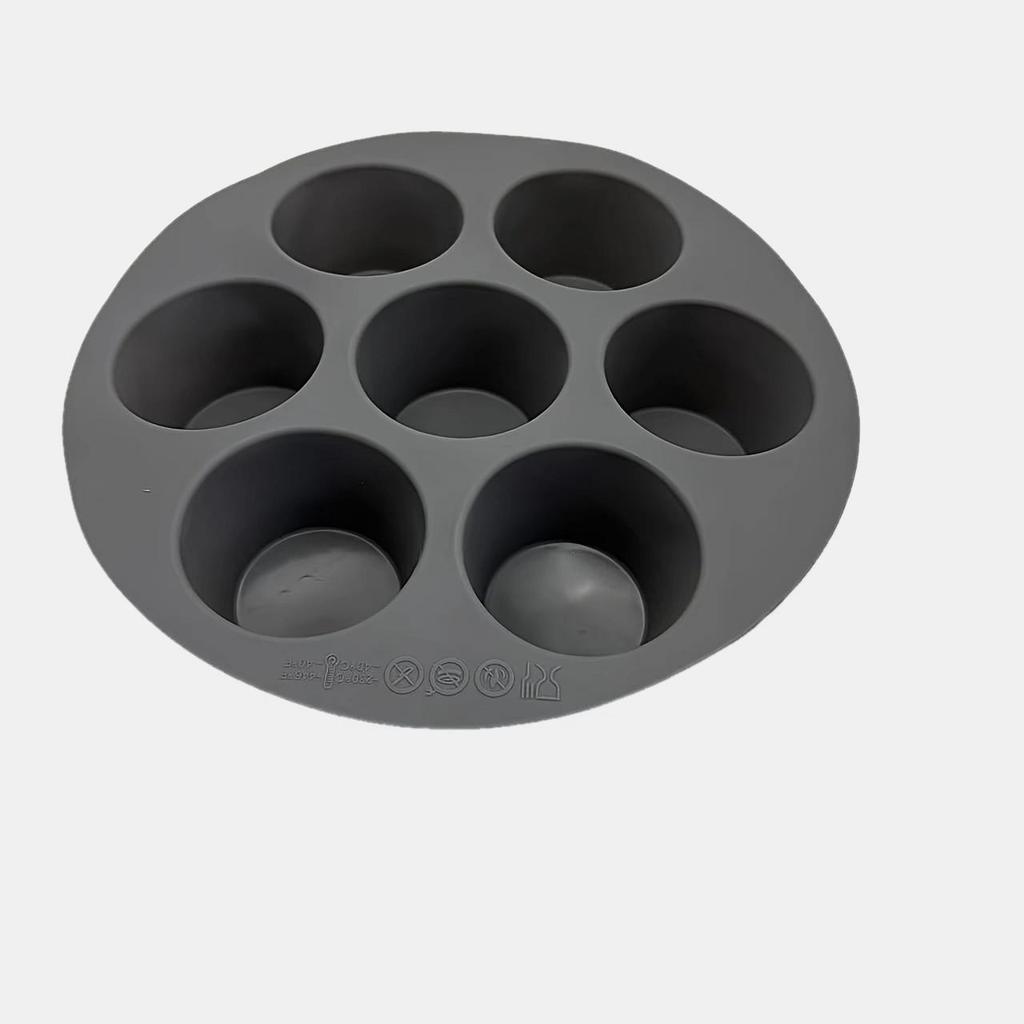 Molde Versátil de Silicona para Hornear en Freidora de Aire - Plegable, Antiadherente para Pasteles, Magdalenas, Muffins y Bocados de Huevo - Accesorio de Cocina Esencial